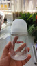贝亲（Pigeon）玻璃奶瓶宽口径防胀气160ml S号奶嘴 1月+ AA186  实拍图