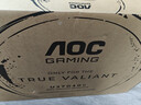 AOC 27英寸4K 160HZ双模320HZ电竞显示器Fast IPS快速液晶1MS HDR400硬件低蓝光电脑游戏高清显示屏幕 【双翼龙】4K战神 U27G40E/P 实拍图