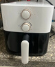奥克斯（AUX） 空气炸锅8L大容量家用可视免翻面智能触屏定时多功能无油烟电炸锅不沾低脂煎炸锅薯条机大功率 【重磅上市】可视旋钮双控象牙白 8L 实拍图