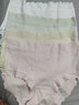 猫人4条女士内裤女纯棉A类婴儿棉10a桑蚕丝裆高弹大码中腰舒适透气L 实拍图