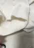 艾舞戈女童舞蹈袜秋冬加绒连裤袜芭蕾舞练功防滑袜子保暖外穿爱心白色L 实拍图