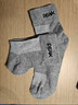 匹克（PEAK）运动袜子男中筒袜吸汗透气篮球羽毛球袜男士夏季休闲跑步棉质防臭 升级款灰色3双装 实拍图