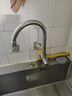 海立入墙式单冷龙头304不锈钢厨房水龙头壁挂墙排洗菜盆衣拖把池1141D 实拍图