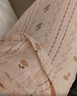 婧麒（JOYNCLEON）月子服纯棉春秋纱布产后哺乳孕妇睡衣家居服 粉XL jyz181399 实拍图