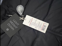 京东京造【零压排骨羽绒】轻薄羽绒服男外套冬季防钻绒马甲背心曜石黑2XL 实拍图