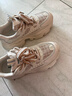 奥古狮登（Agsdon）老爹鞋女春季ins潮麦穗百搭鞋子女厚底增高运动鞋 231151 香风 38 实拍图