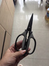张小泉厨房钛剪刀不锈钢多功能剪刀夹核桃剪肉剪蔬菜烤肉剪 J200001 实拍图