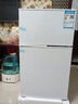 新飞（Frestec）小冰箱 冰箱小型双开门 迷你双门家用宿舍租房冷藏冷冻电冰箱节能省电 48L白【一级能效+租房神器】升级款 实拍图