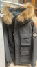京东京造【进口极寒95鹅绒服】羽绒服男外套女冬季新款中长款 极地灰 L 实拍图