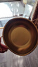 【韩剧同款】加厚不锈钢干锅海鲜锅火锅金色平底浅锅双耳锅泡面锅 单人款19cm【金色】双柄汤锅 实拍图