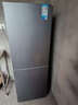 美的（Midea）182L双开门两门小户型家用客厅租房宿舍冰箱可冷藏冷冻双温小巧不占地低音运行BCD-182M 实拍图