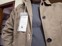马登工装美式复古重磅夹克男巴黎扣vintage翻领男士外套春秋薄款 咖啡色 【宽松/休闲风/衣服男装】 XL 实拍图