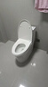 九牧（JOMOO）11396-2-1/31KB-1抗菌一级水效坐便器暴风虹吸式节水马桶305坑距 实拍图