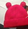 爱贝迪拉婴儿帽子秋冬季婴幼儿男宝宝护耳毛线帽秋冬款一岁女儿童针织帽S 实拍图