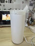 几素桌面加湿器迷你卧室宿舍床头家用空气加湿器车载加湿器无线usb充电便携纯净加湿送女男友生日礼物 白色电池款【4根滤芯+双倍健康加湿】 实拍图