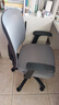 得力（deli）4900S 人体工学靠背办公椅/电脑椅/职员椅 可升降转椅舒棉坐垫 灰 实拍图