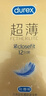 杜蕾斯（durex） 避孕套 安全套 紧型超薄12只 小号 润滑贴合 套套 计生用品 实拍图