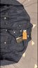 Levi's李维斯情侣同款美式经典复古休闲时尚潮牌修身牛仔夹克外套 深蓝色 L 实拍图