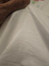 网易严选25新品新疆棉长袖T恤10A抗菌万能打底衫不易变形男女同款 25秋冬四季款长袖-本白色 L 实拍图