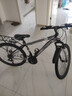 EG7山地自行车成人学生变速越野单车双减震赛车26寸青少年男女 辐条【升级减震 超强承重】黑白 26寸21速【适合：160-180CM】 实拍图