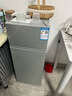 新飞冰箱小型租房用 一级能效冷 藏冷冻两用1-2人家用小冰箱 出租房双门电冰箱办公室两门 26年旗舰 86A138LS一级能效【旗舰升级】银 实拍图