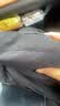 高梵黑金鹅绒服航海机能3.0八格男女同款长款羽绒服 黑色 S 实拍图
