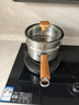小熊（Bear）316L不锈钢汤锅+蒸屉 炖锅蒸锅24cm煮粥锅燃气灶通用CP-JG010-P03 实拍图