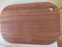 双枪（Suncha）乌檀整木菜板家用抗菌防霉食品级砧案板切菜水果砧板36*24*2.2cm 实拍图