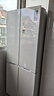 东芝（TOSHIBA）白珍珠429L十字门冰箱450自动制冰60cm超薄零嵌入式家用一级能效GR-RF450WI-PM151国家补贴 实拍图