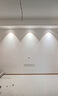 雷士（NVC）奶油风法式浪漫云团灯罩餐厅灯智能全光谱3头吊灯WHDD48D/G-01 实拍图