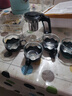 【京东物流】茶壶套装整套茶具大容量玻璃茶杯带滤网耐高温泡茶具 1000ML一壶+四杯套装【无茶盘】 实拍图