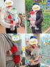 优乐博（ULOP）腰凳婴儿背带多功能三合一 0-36个月护腰抱娃神器轻便透气前抱式 婴幼儿宝宝腰凳背带便携可拆卸-浅银灰 四季通用减压背娃神器解放双手 实拍图