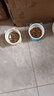憨憨乐园猫碗陶瓷猫粮双碗斜口狗碗狗盆狗粮宠物幼猫咪吃饭食盆喝水喂食 实拍图