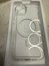 倍思 适用苹果14手机壳磁吸充电 iPhone14保护套高端Magsafe磁吸壳超薄气囊防摔手机壳男女款 透明 实拍图