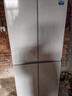 海尔出品统帅冰箱405升四开门十字对开门白色冰箱双开门风冷无霜一级能效双变频三档变温家用电冰箱 一级双变频+三档变温+母婴空间+智能WIFI 实拍图
