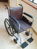 鱼跃(yuwell)手动轮椅车H058B钢管加固软座护理带座便可折叠老人坐便 实拍图