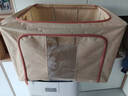 佳帮手收纳箱布艺衣服衣物被子衣柜整理储物箱百纳箱收纳盒子 66L2只装 实拍图