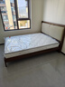 全友家居 新中式床实木脚双人大床次卧室1.5x2米现代轻奢软包床家具 实拍图