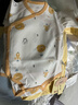 棉芹新生儿衣服夏款刚出生纯棉包屁衣幼儿初生满月宝宝婴儿衣服 黄地球2件装【四季款】 52cm （建议0-1个月4-7斤） 实拍图