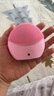 斐珞尔（FOREO）情人节露娜洗脸仪LUNA mini2净透洁面仪平衡油脂洗脸仪电动 清洁毛孔洗脸神器 粉色  实拍图