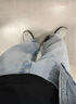 Levi's李维斯男士美式休闲通勤简约BAGGY宽松阔腿直筒牛仔裤 浅蓝色 36 (32) 实拍图