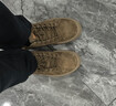 Dickies男士马丁靴休闲潮流百搭舒适透气男鞋工装鞋 驼色加绒 41  实拍图