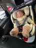 Heekin德国 儿童安全座椅汽车用0-4-12岁婴儿宝宝360度旋转ISOFIX硬接口 时尚灰(ISOFIX+360度旋转) 实拍图