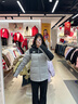 The North Face北面羽绒服男户外保暖防泼水鹅绒4U82 灰色/A91 S 实拍图