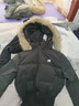 FDR旗舰店 R字毛领连帽羽绒服男女秋冬季加厚保暖面包服外套 黑色（沙色毛领升级版） [可拆卸毛领] L 实拍图