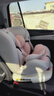Heekin德国 儿童安全座椅汽车用0-4-12岁婴儿宝宝360度旋转ISOFIX硬接口 时尚粉(ISOFIX+360度旋转) 实拍图