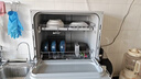 松下（Panasonic）台式洗碗机二代H1D【小尺寸大容积58L】独立烘干 80℃高温除菌 洗烘一体 软水系统 家用台面独立式 实拍图