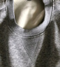 JEANSWEST LIFE真维斯加绒卫衣男秋冬季加厚保暖外套三角设计重磅灰色圆领上衣男 实拍图