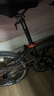 大行（DAHON）P8折叠自行车经典成人20英寸8速折叠车男女式运动单车KBC083 消光深灰/亮黑（JD定制版） 实拍图