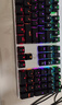 达尔优（dareu）EK815机械合金版机械键盘 有线键盘 游戏键盘 108键单光键盘 电脑键盘  吃鸡键盘 茶轴 实拍图
